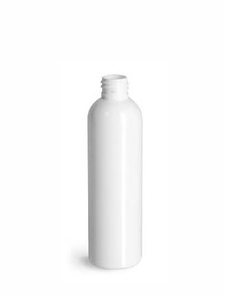 8 oz White Cosmo Bottles
