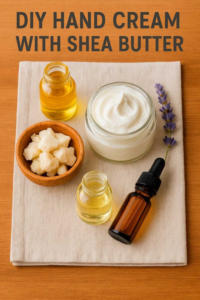 DIY Hand Cream with Shea Butter: Natural Recipe for Soft, Hydrated Hands